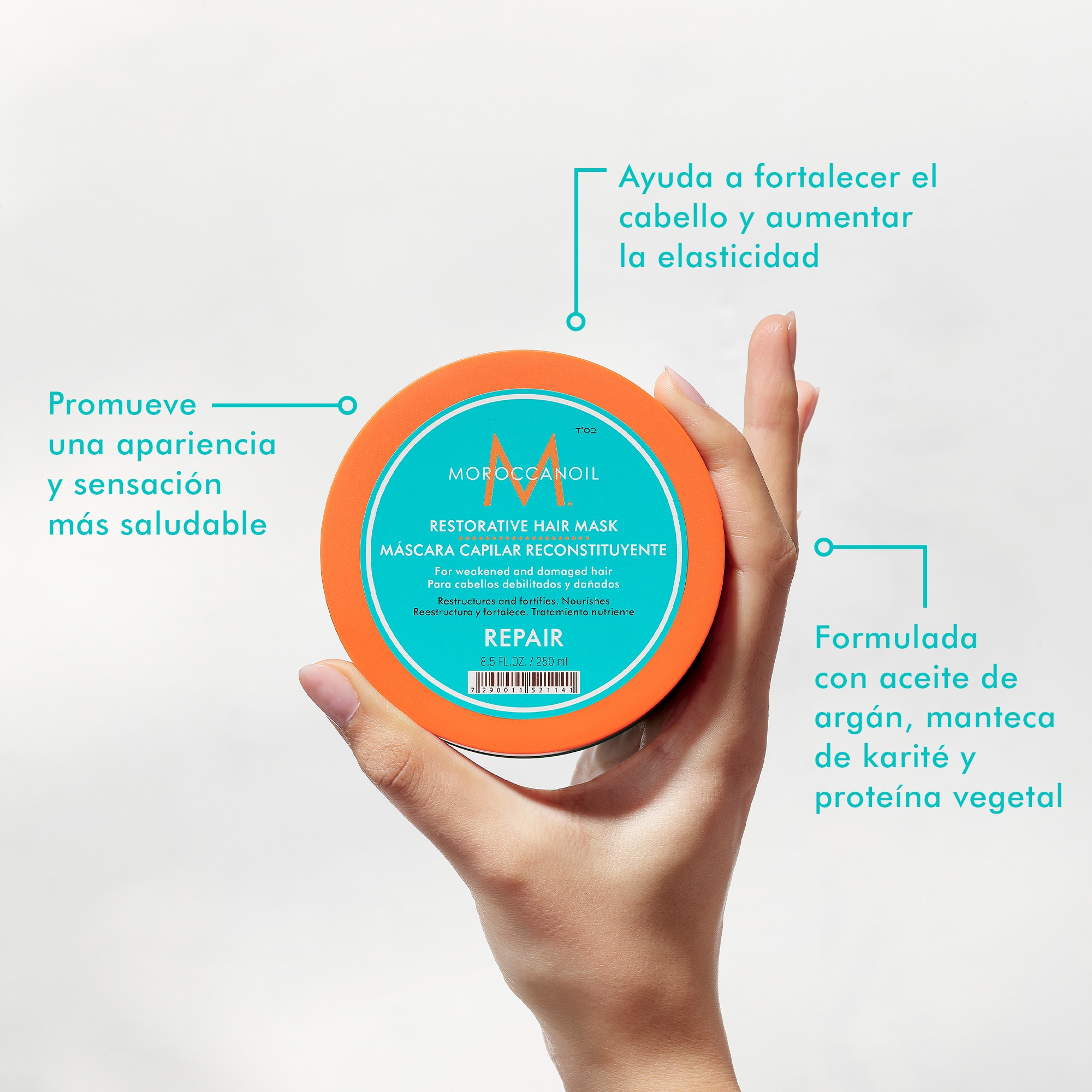 M&Aacute;SCARA CAPILAR RECONSTITUYENTE MOROCCANOIL&reg;